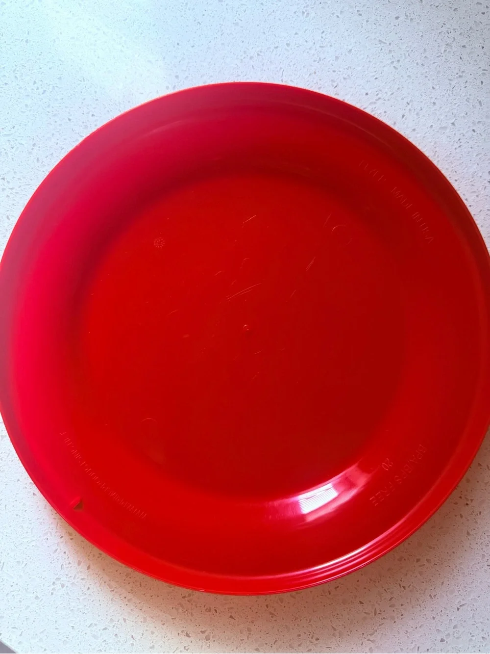 NWOT Beach Famous Shaggy's Red Dog Frisbee